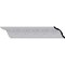 Ekena Millwork 4 3/4"H x 4 1/2"P x 6 5/8"F x 94 1/2"L, (3 7/8" Repeat), Floral Crown Moulding MLD04X04X06FL - alternate 1